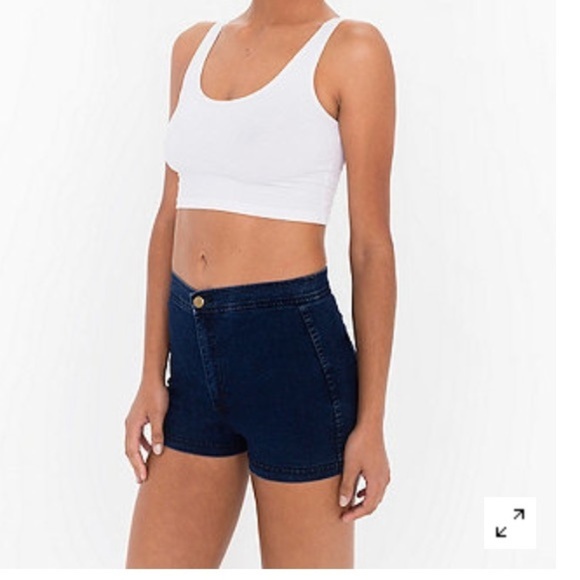 American Apparel Easy Jean Shorts - Picture 1 of 8